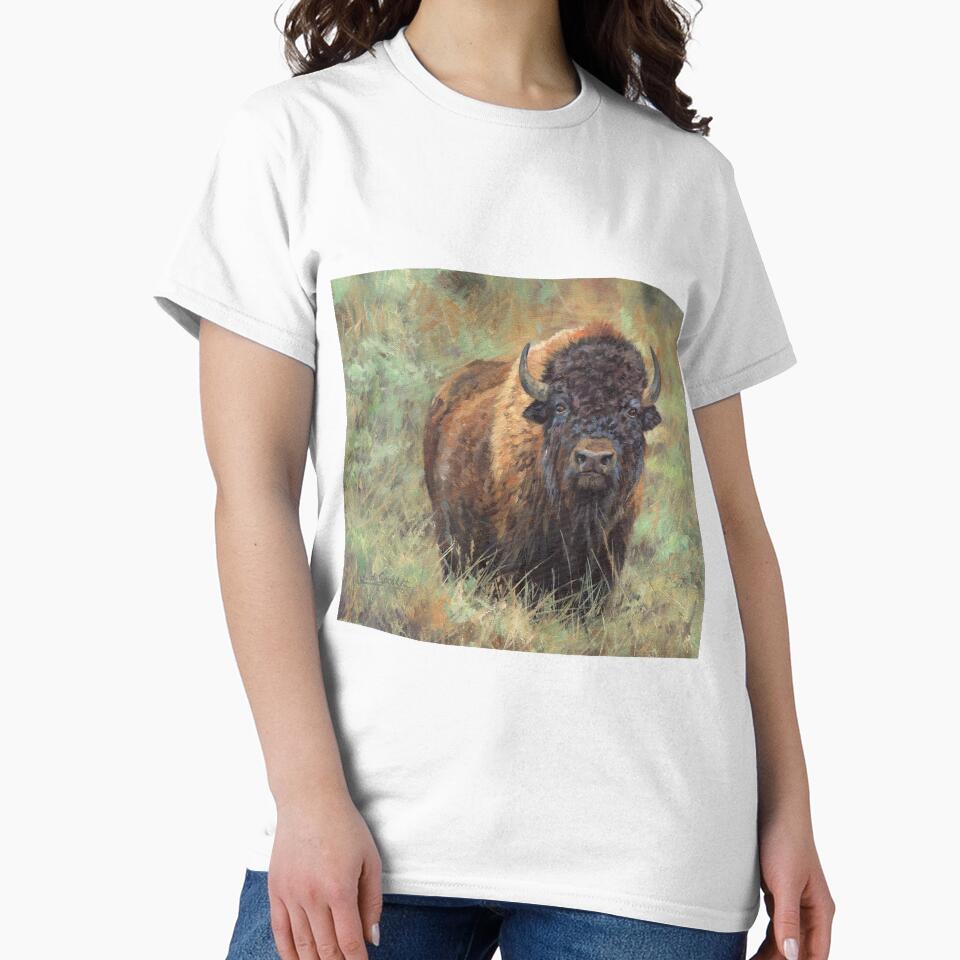 North American Bison by David Stribbling