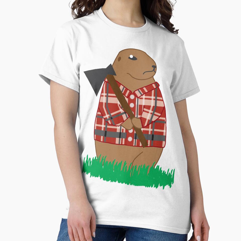 Lumberjack Woodchuck by ironygal