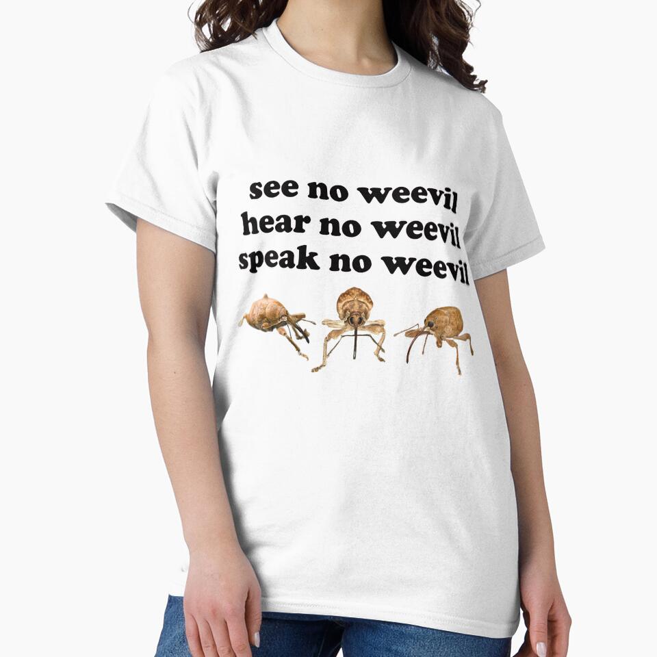 See, Hear, Speak No Weevil by snazzyseagull
