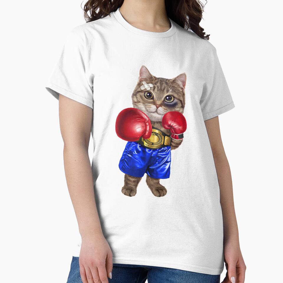 Tabby Cat as Boxing Champion, Boxer by Studio520