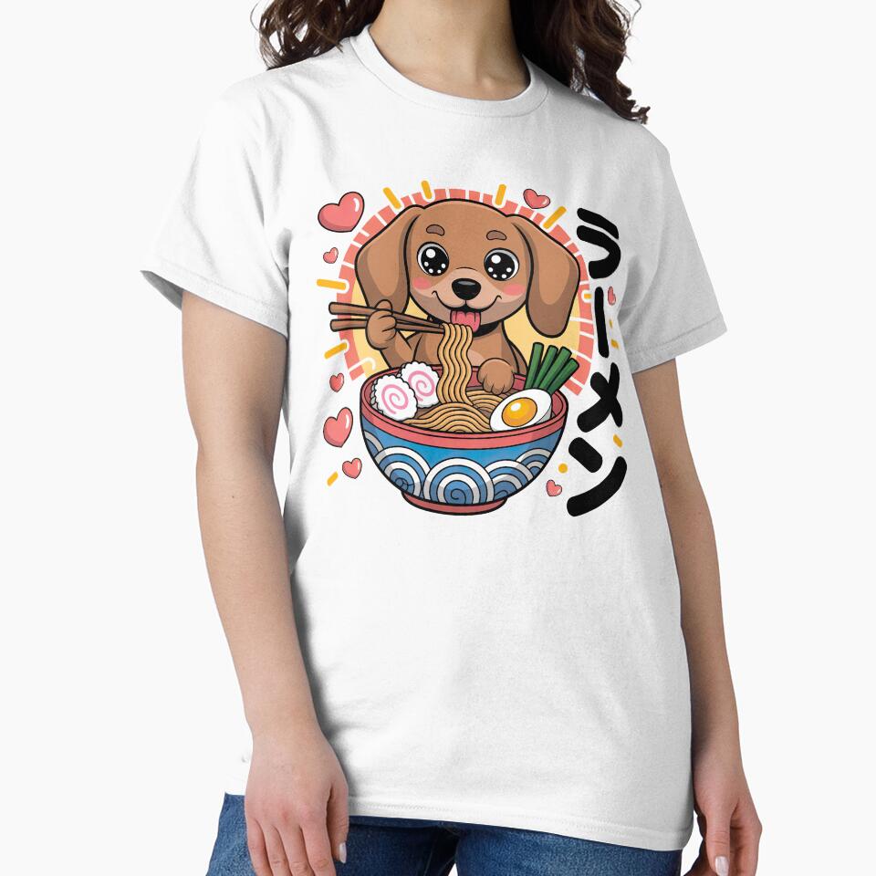 Cute Kawaii Dachshund, Kawaii Dachshund by graphic-genie