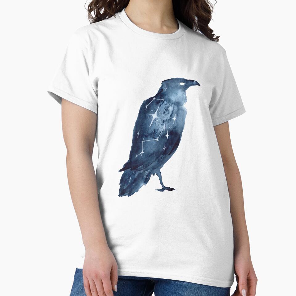Starry Crow by Threeleaves