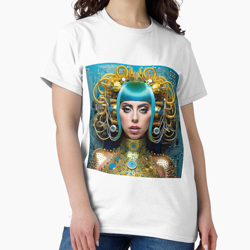 Circuit board Lady Gaga by JosieandRose
