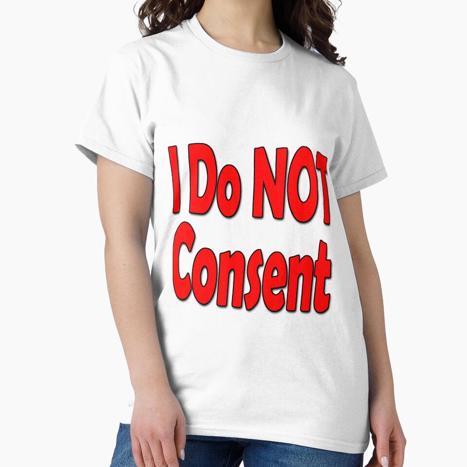 I Do NOT consent Red-B by Colin Bentham