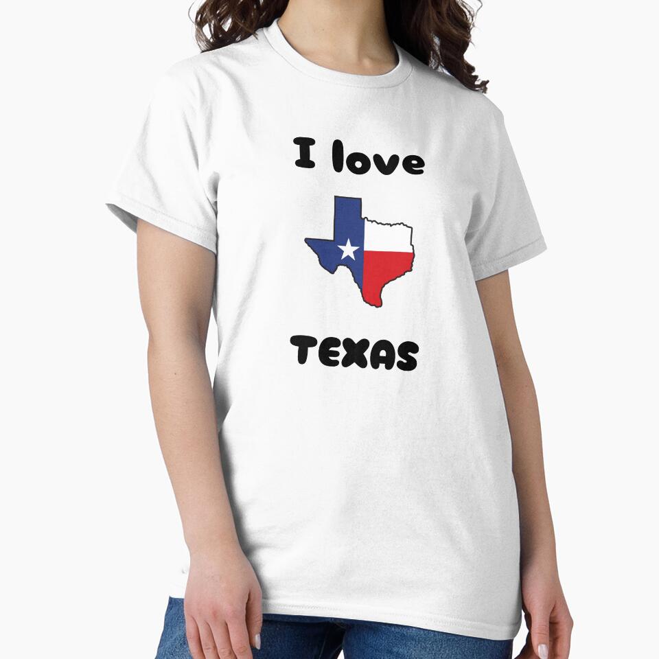 I love Texas patriotic statement by GinnyGi