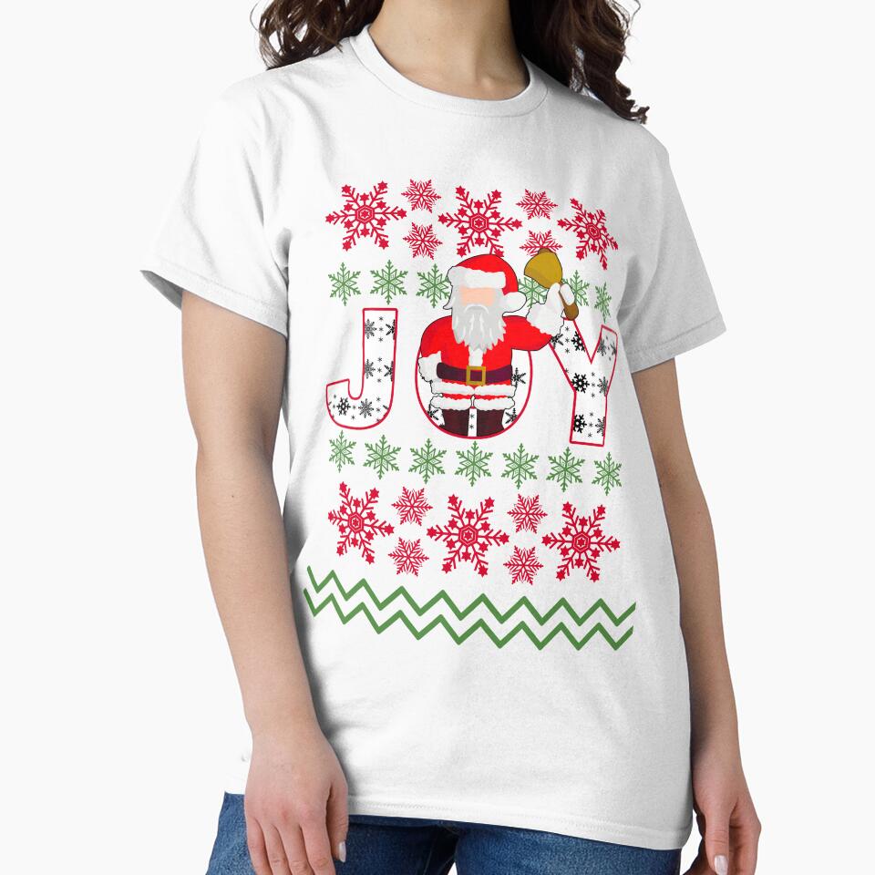 Christmas Holiday Joy Santa Claus by FashionHeritage