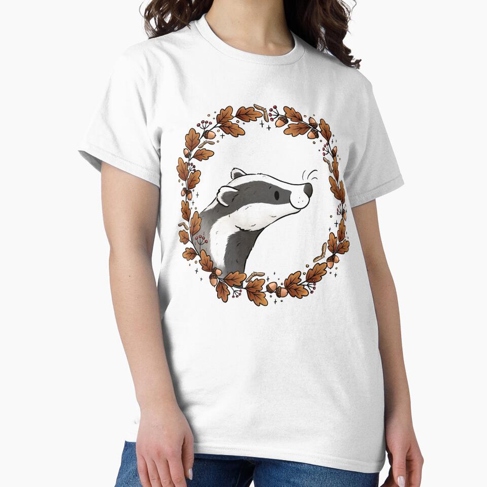 Autumn Badger by sillybadger