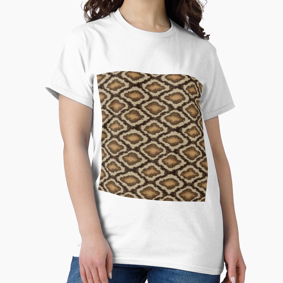 Brown Snake Skin Animal by iamdanry