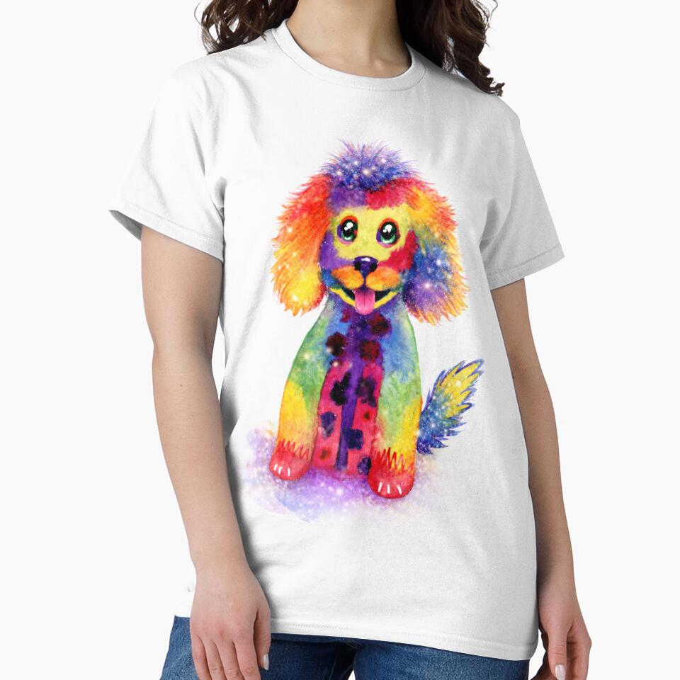 Dazzling Dog - A joyful pup bursting with colour, sparkle and personality by LKBMCreative