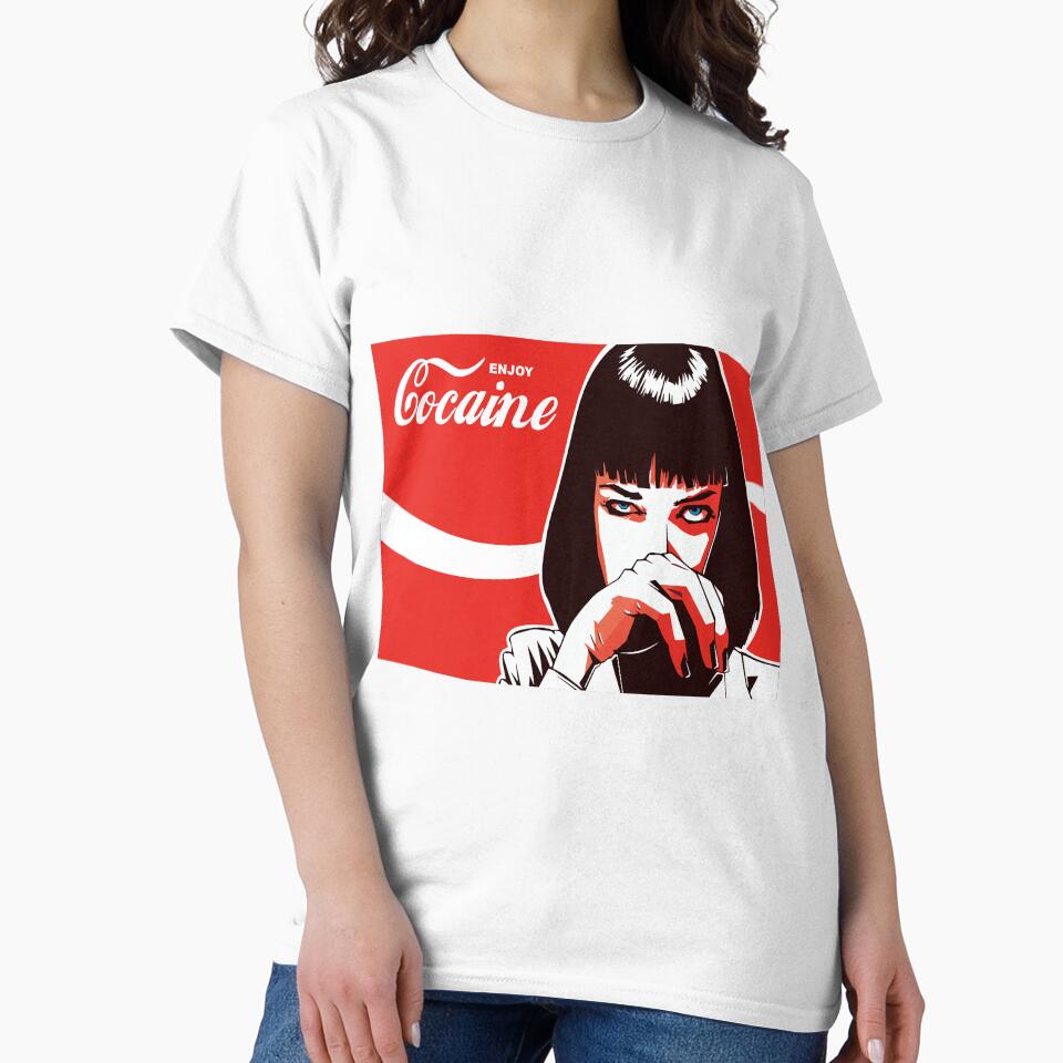 Enjoy Cocaine by Mugs and Tees