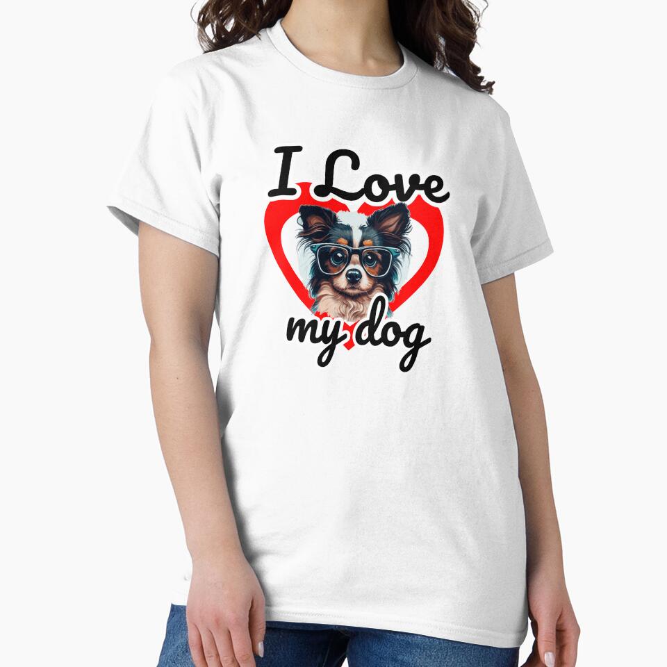 Stickers Dog with glasses funny cute decorative dog for dog lovers by RSDESIGNSteam