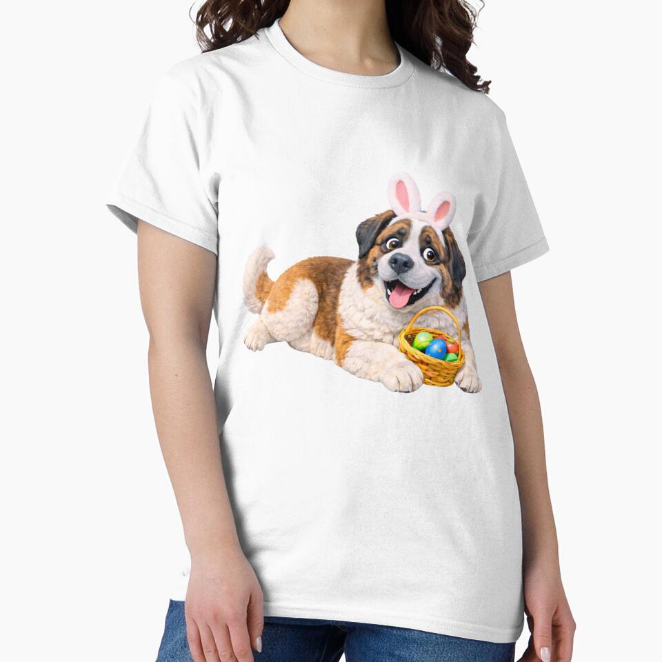 Easter Saint Bernard by Sillytoe