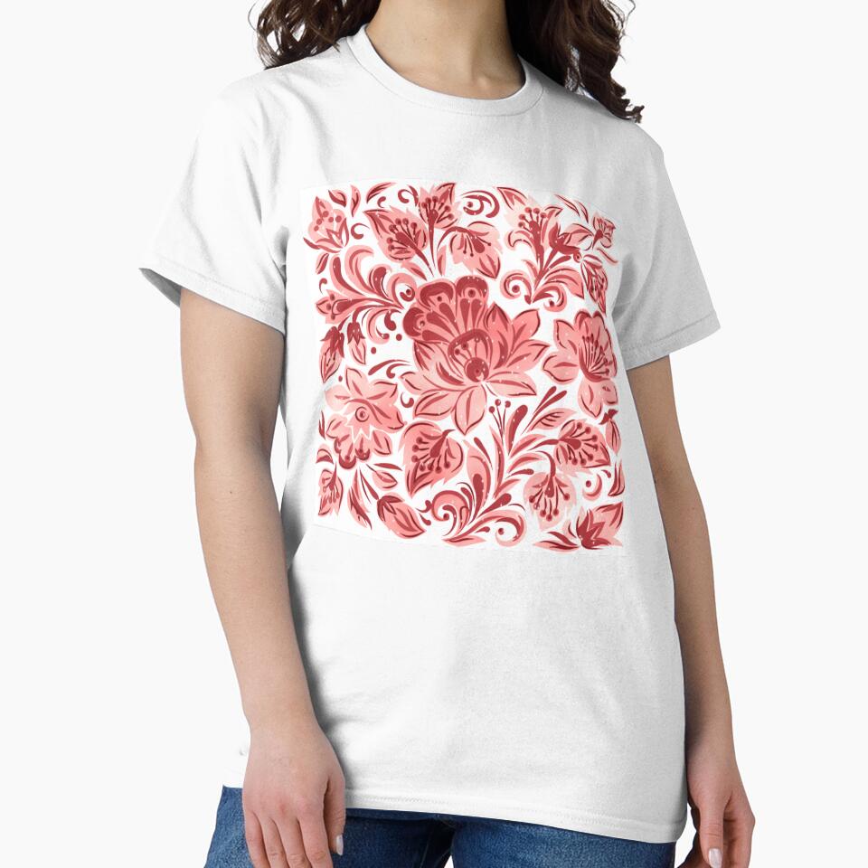 Simple Floral Print Pattern Design by Zareen Sayyed