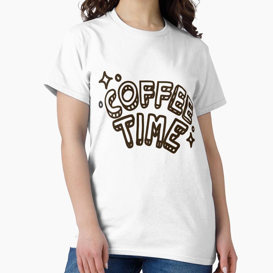 coffee time hand screen printed tee by Stevenobinsun