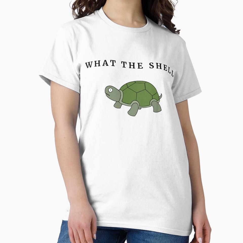 What the Shell Turtle Funny Art by Ocean-Lana