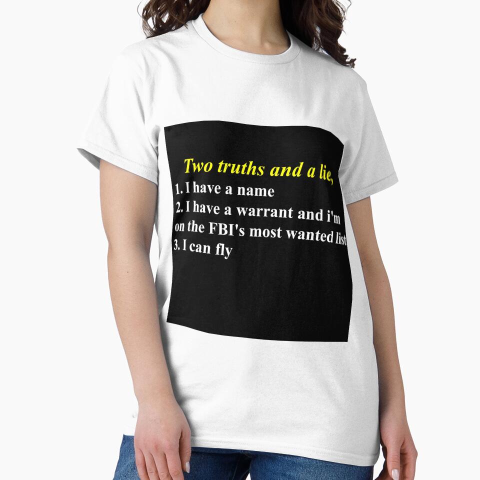 two truths and a lie warrent by asadoesstuff