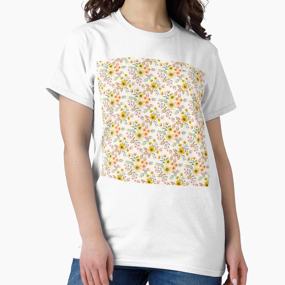 Colorful boho chic Retro style pattern aesthetic by Creations by lyne