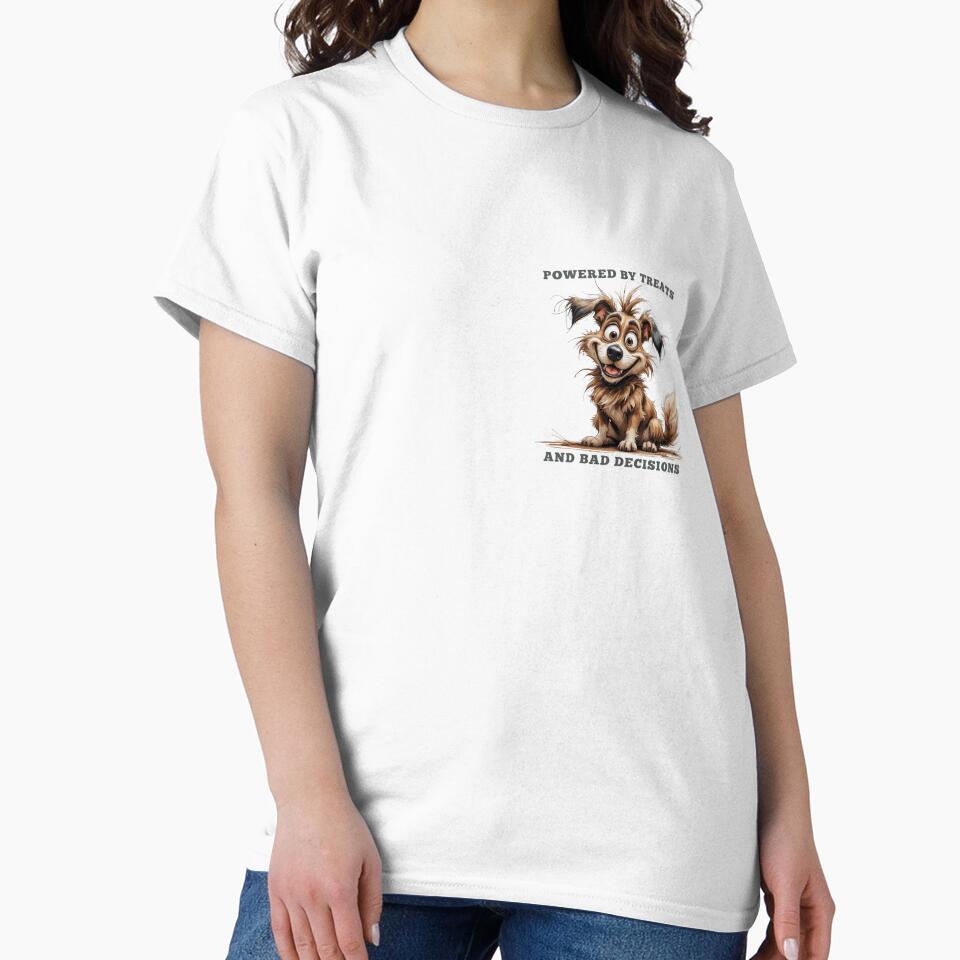 Happy Scruffy Dog – Cute Funny Puppy Illustration by PAPIRO SIGLO XXI