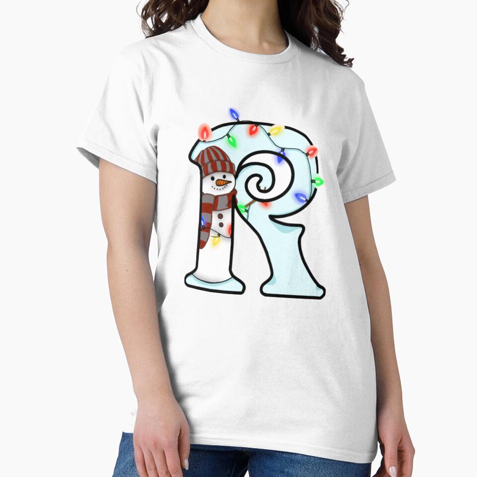 Holiday themed letter R by Artistkhg