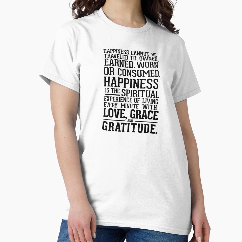 Love Grace & Gratitude, Happiness Quote by MentDesigns
