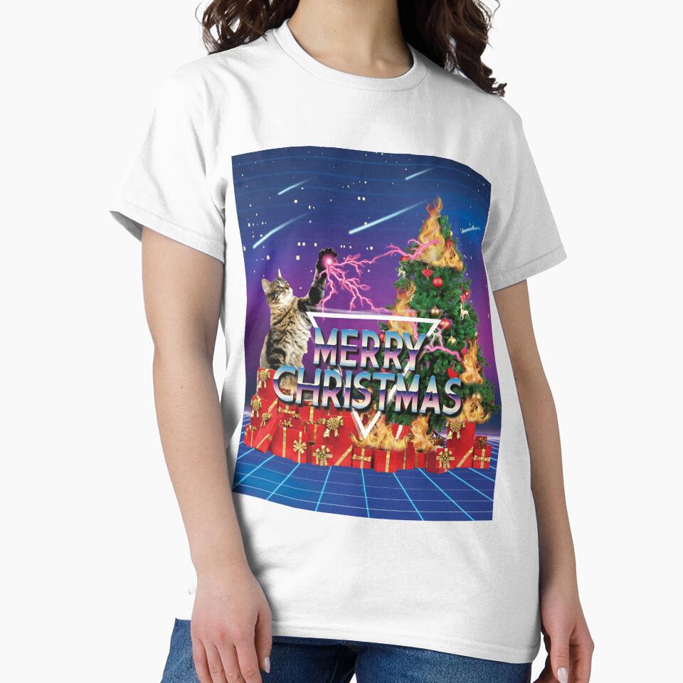Space Cat The Laser Kitten Conquers Christmas by banwa