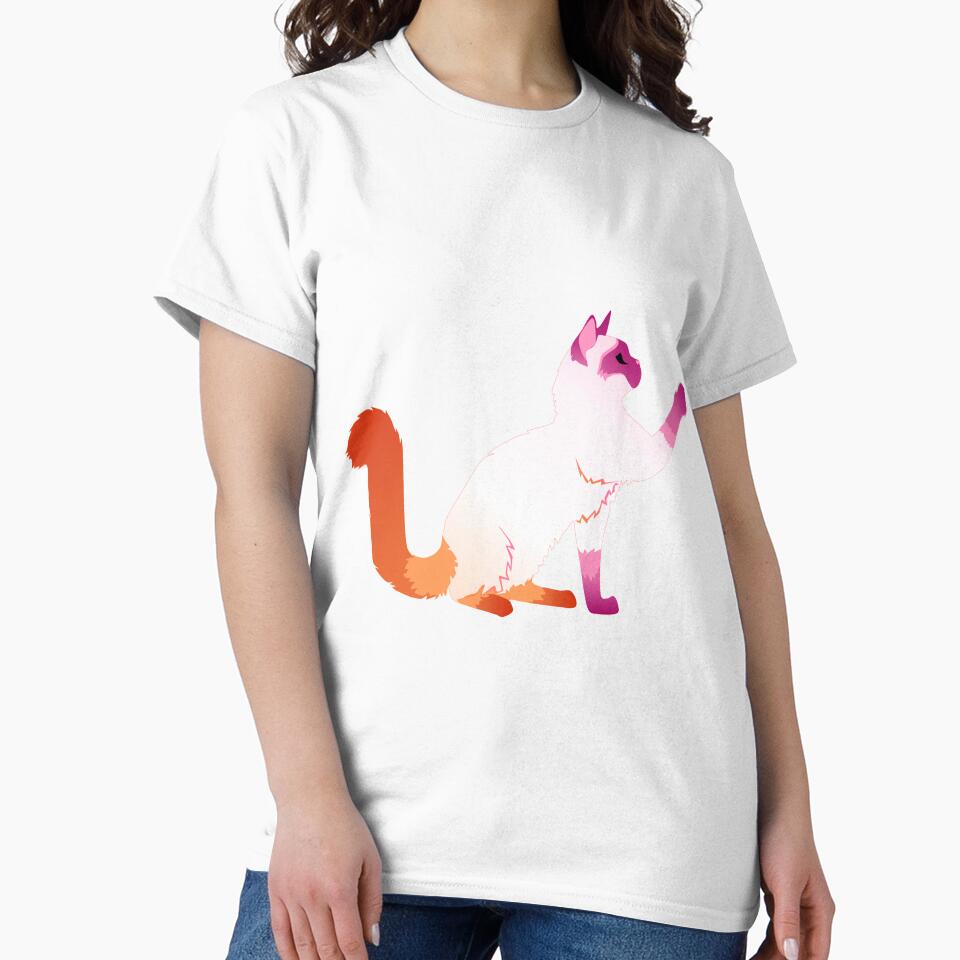 Pride Cats: Lesbian Pride Cat by LexLokiy