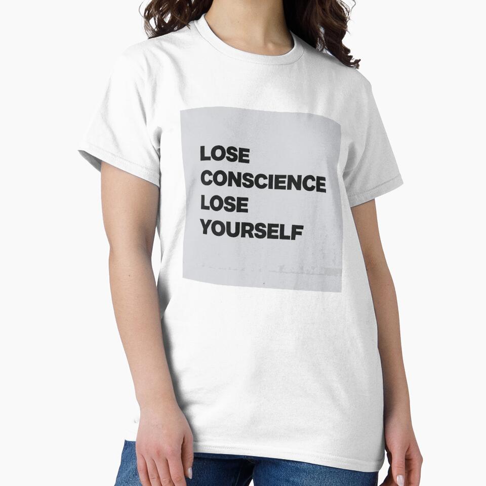 Lose Conscience, Lose Yourself | Sacred Quote by NovaProArt