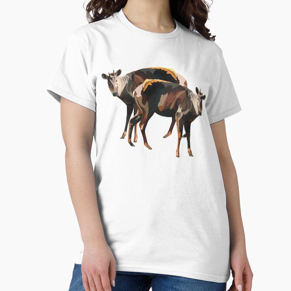 D is for Duiker,Duiker Artwork – Small Forest Antelope Illustration and African Wildlife Design by PrettylittlepastelUk