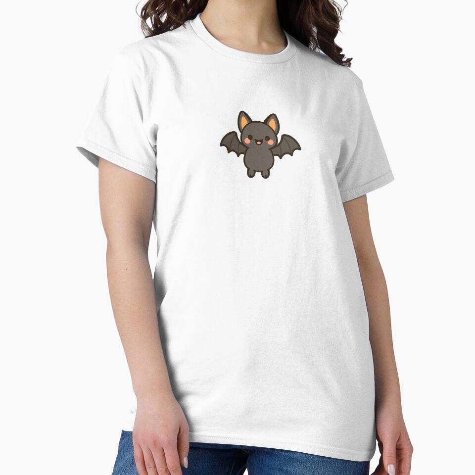 Halloween Kawaii Bat ⭐ Cute Cartoon Spooky Animal Gift by ChillTofu