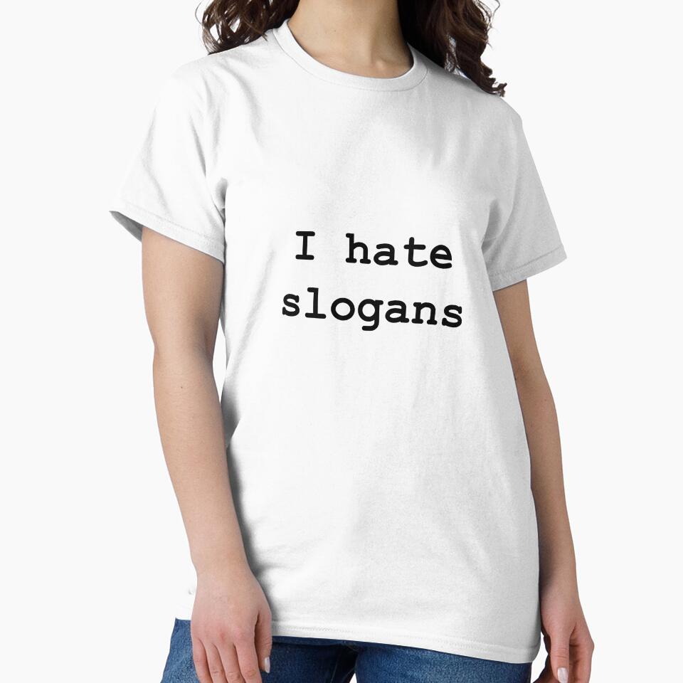 I Hate Slogans design by GetItGiftIt