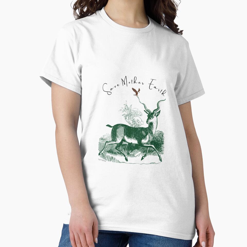 Save Mother Earth printed design by Prishea by Prishea