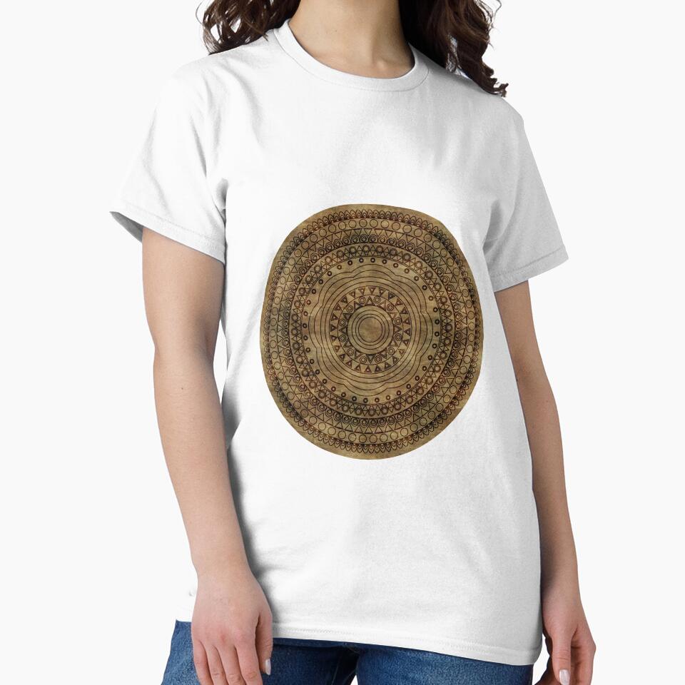Wood burn mandala by adiosmillet