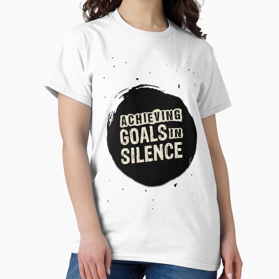 Achieving Goals in silence Inspirational Motivational Quote by creativeideaz