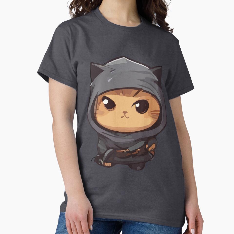 cute kawaii Ninja Cat by DunuStore