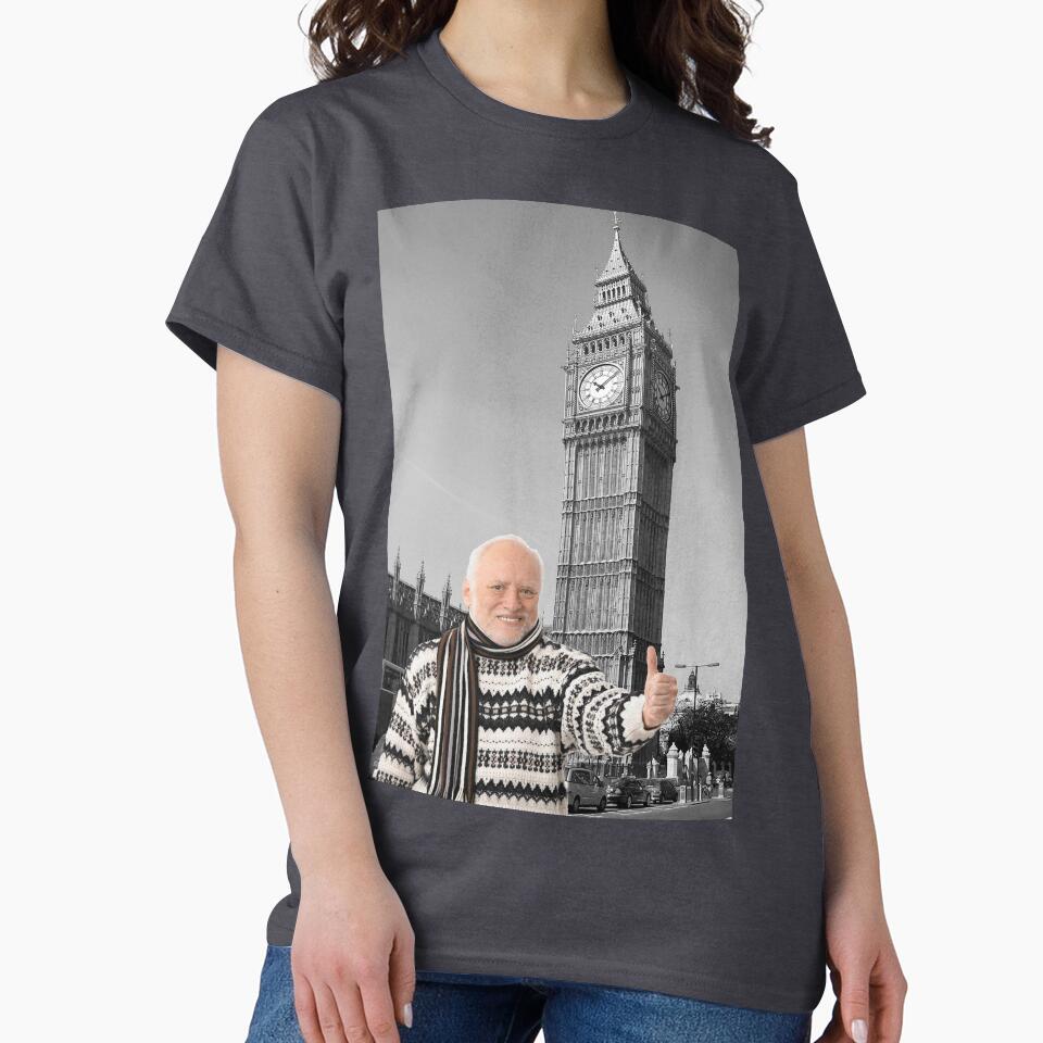 Hide Your Pain Harold In London by Meredibbs