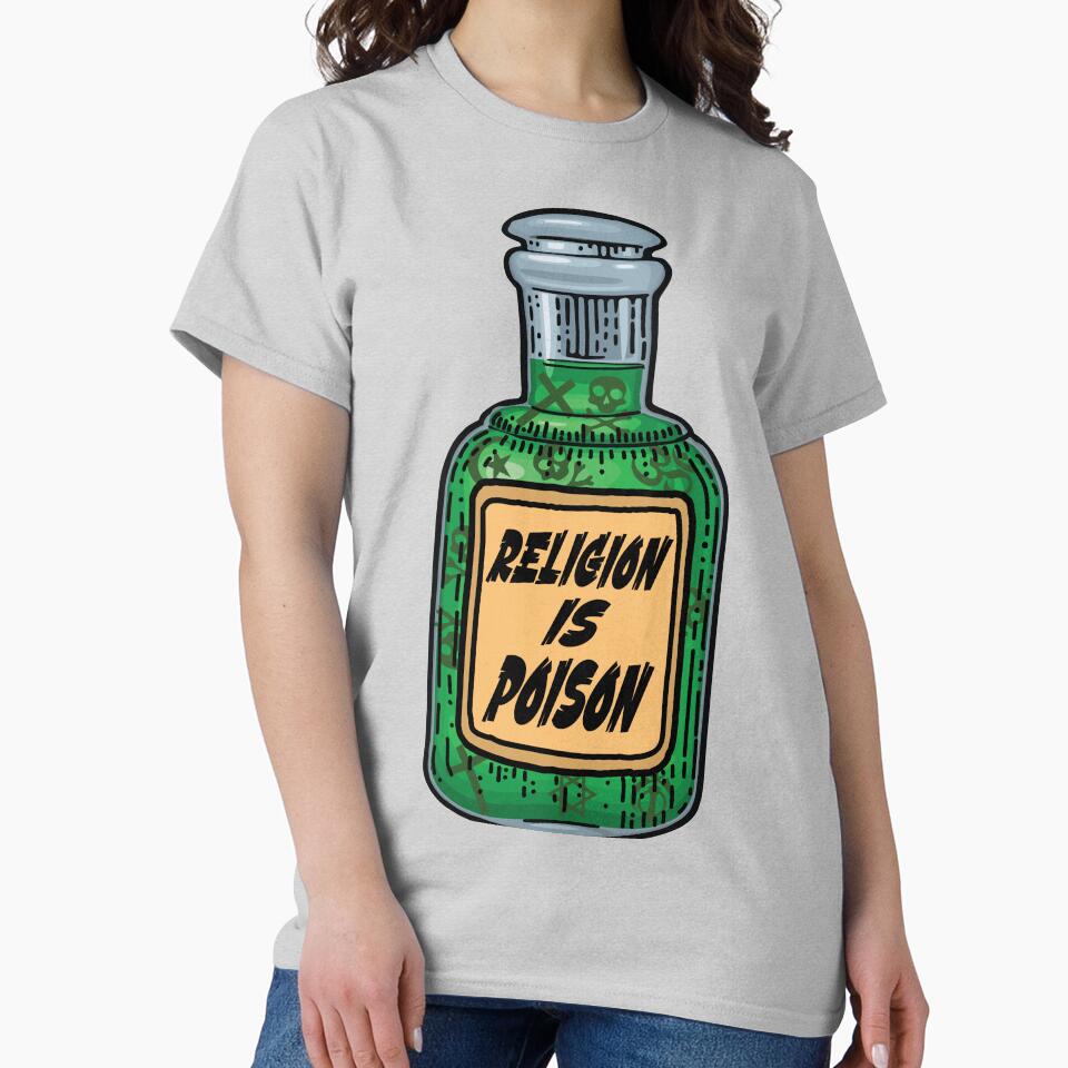 Religion Is Poison by CoolPapaDesign
