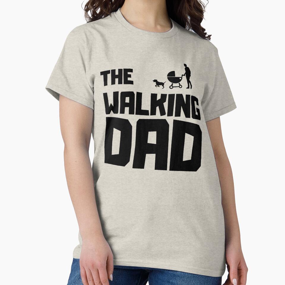 The walking dad fathers day dad best dad by KreativeIdeen