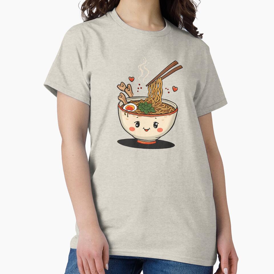 Kawaii Ramen Bowl by VibeTCreations