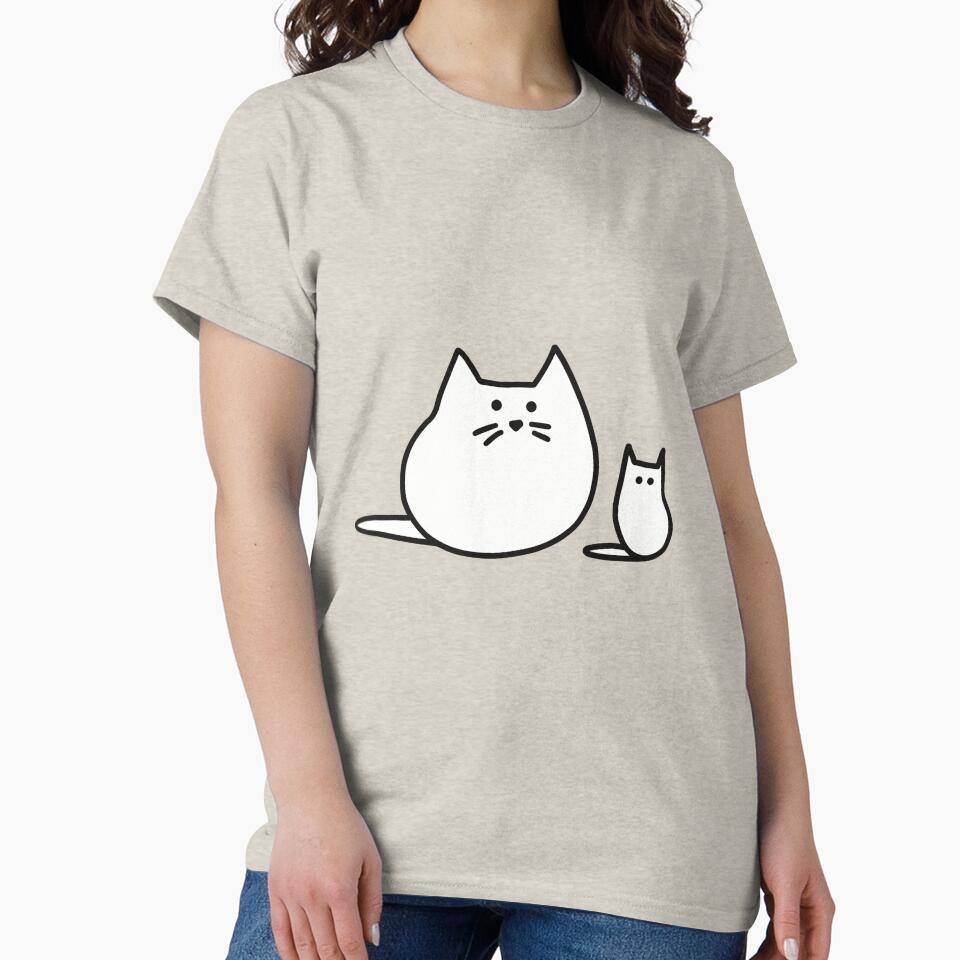 Cat Blob and Kitten Blob by basiltheleaf