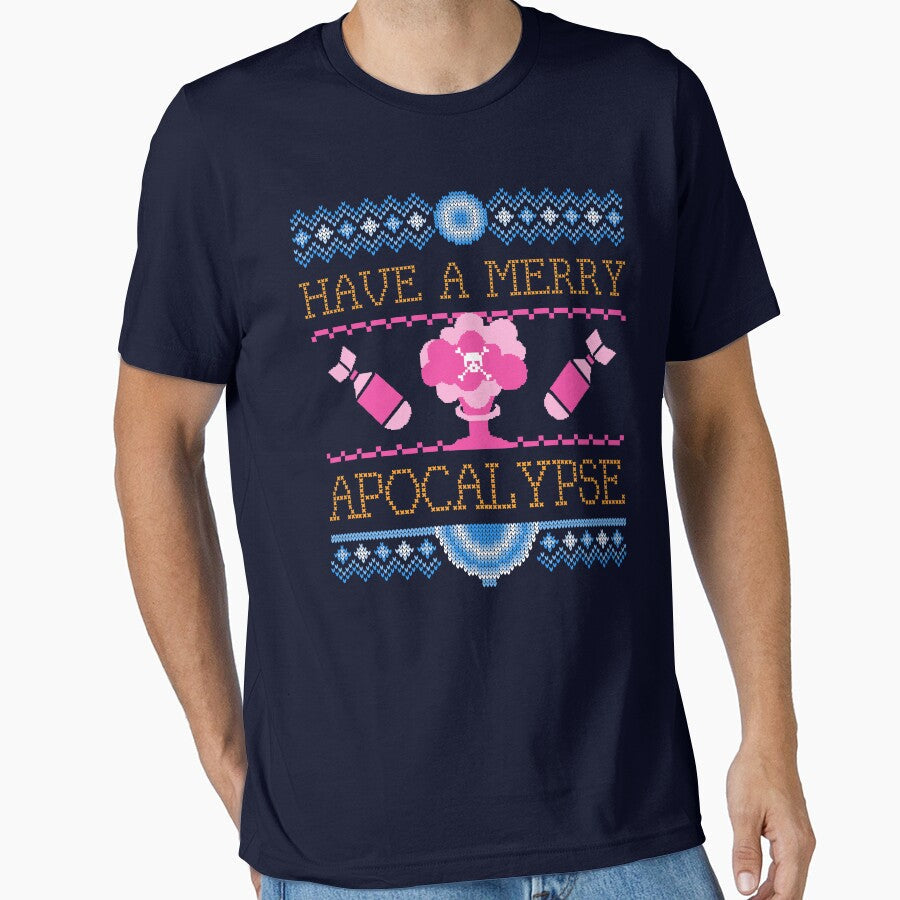 Have A Merry Apocalypse - Ugly Christmas Sweater / Shirt / Pillow by SayAhh