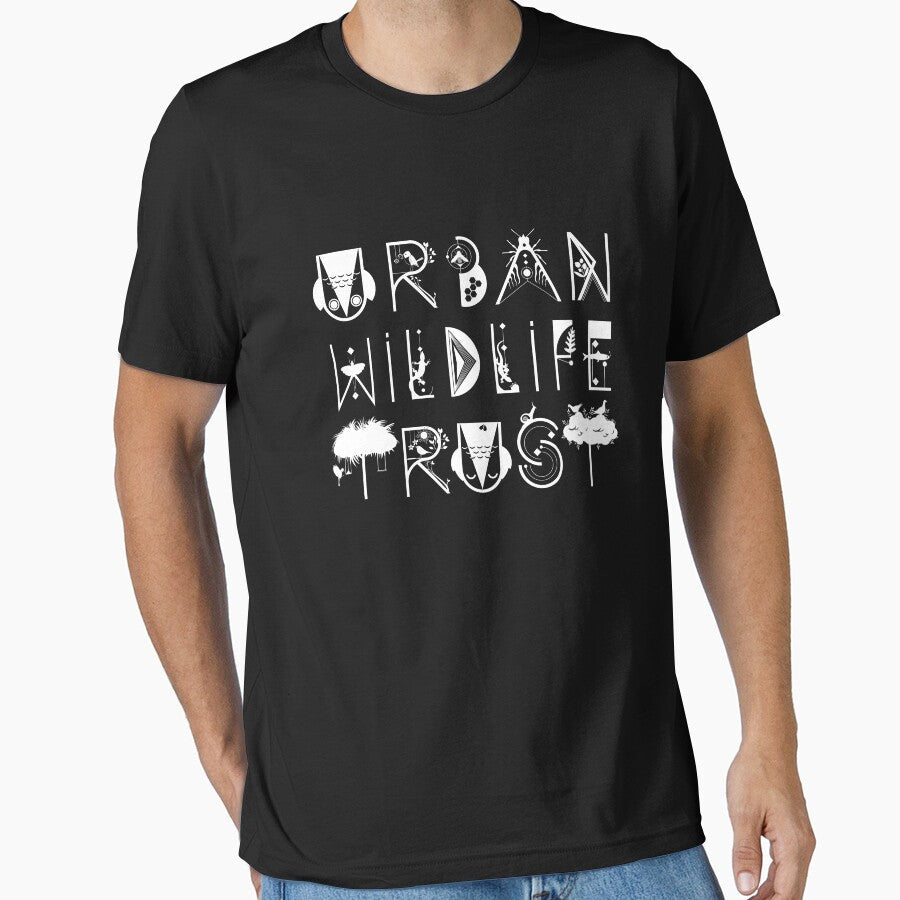Urban Wildlife Trust Typography Logo (white) by UrbanWildlife
