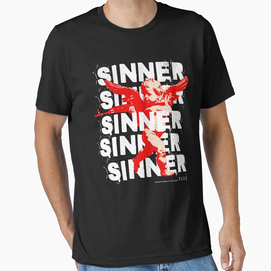 Funny Cute Sinner Church Cupid by Mac7734