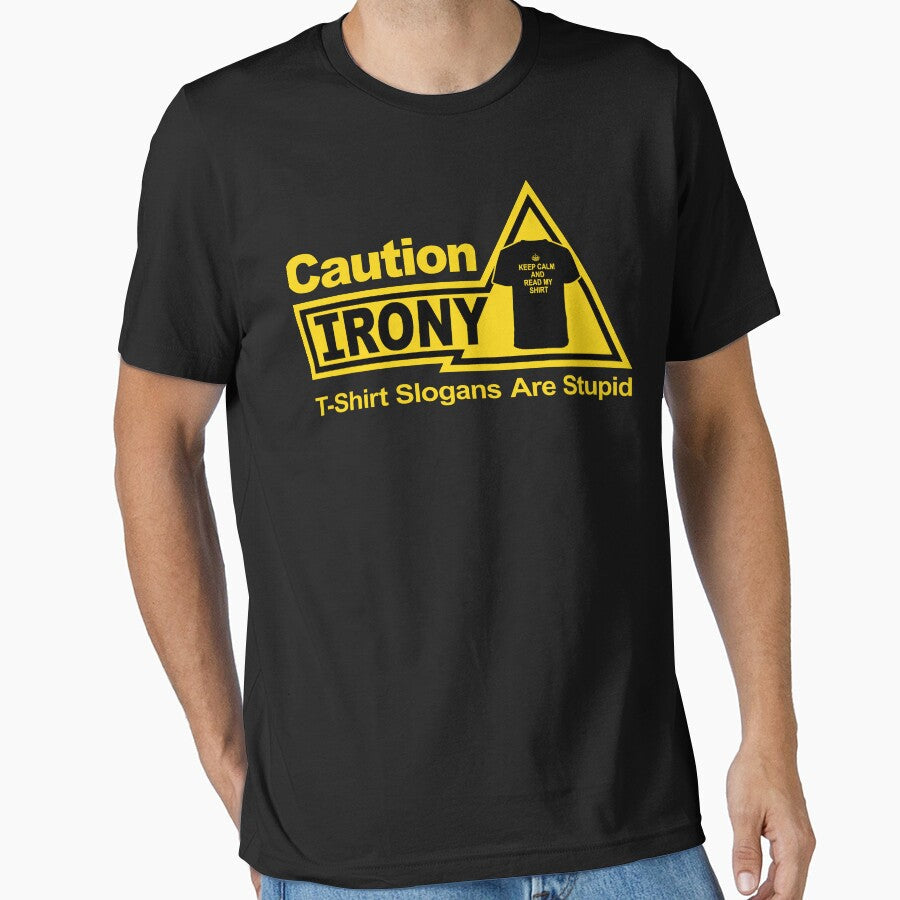 Caution - Irony by jayveezed