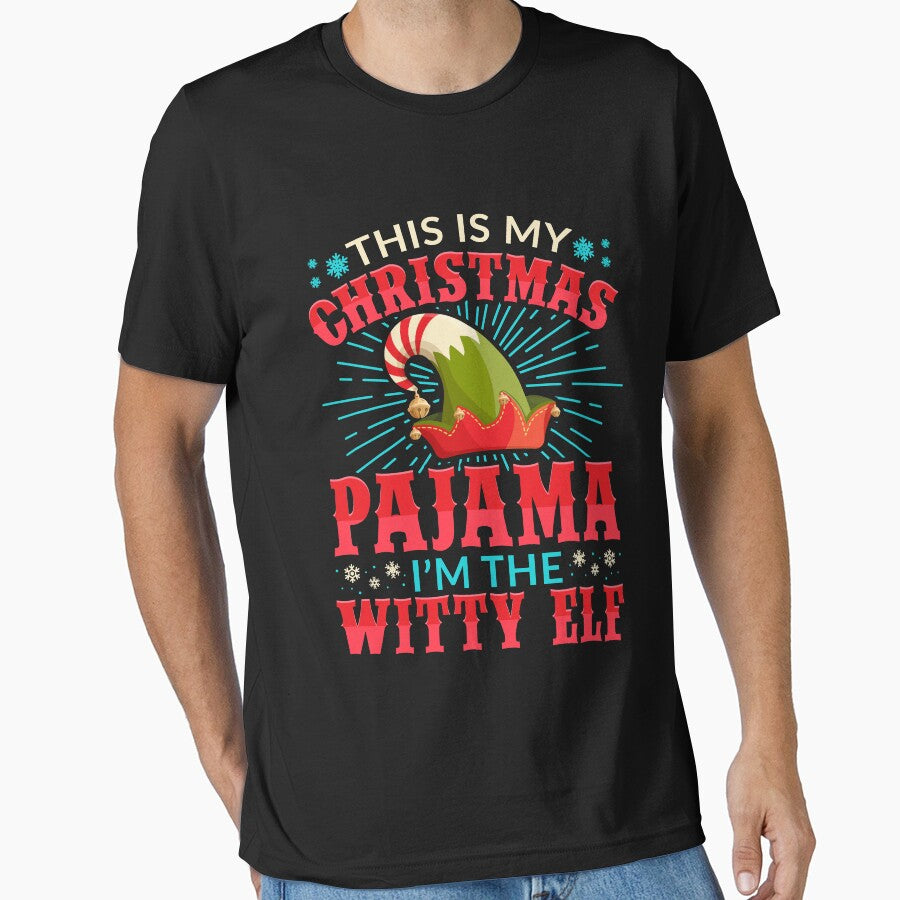 Witty Elf Matching Family Christmas Costume by Hananiah Merch