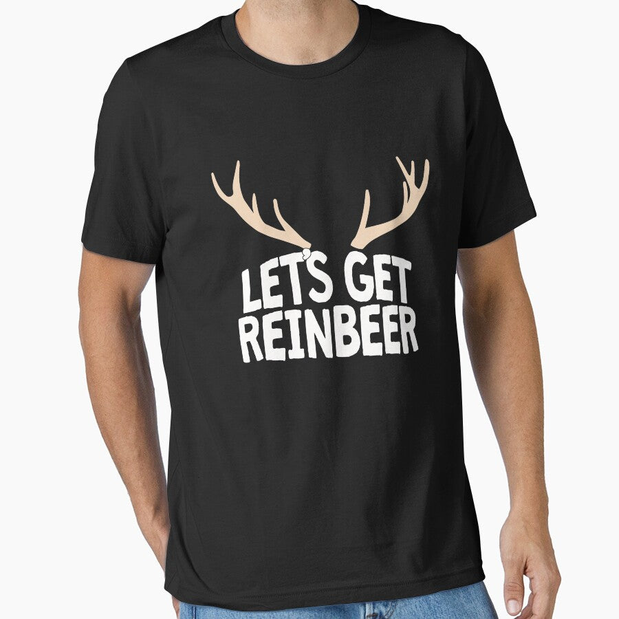 Let's Get Reinbeer Christmas Reindeer Antlers by 14thFloor