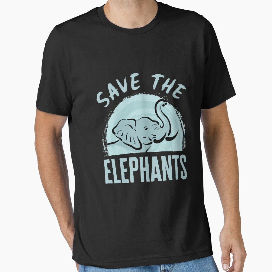 Save the Elephants Wildlife Activist Elephant Lover by jaygo