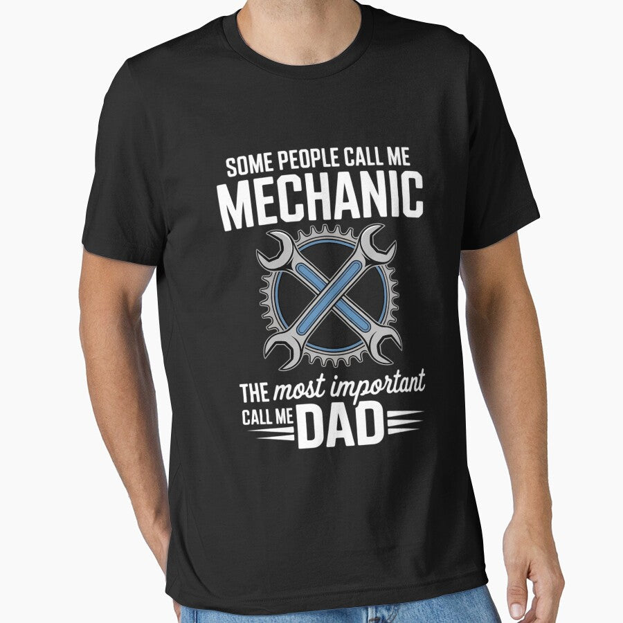 Men's Mechanic Dad Novelty by AmandasHastie