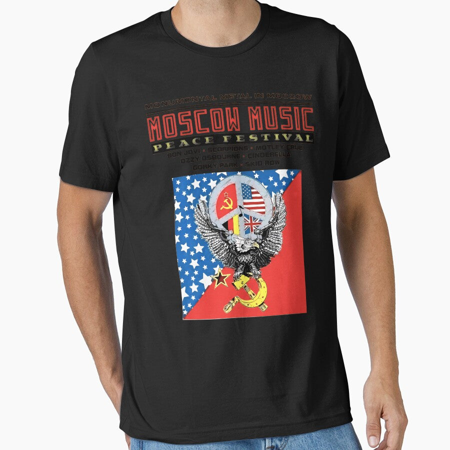 Moscow Music Peace Festival Printed Music Rock 80s by Sweeteez ★★★★★