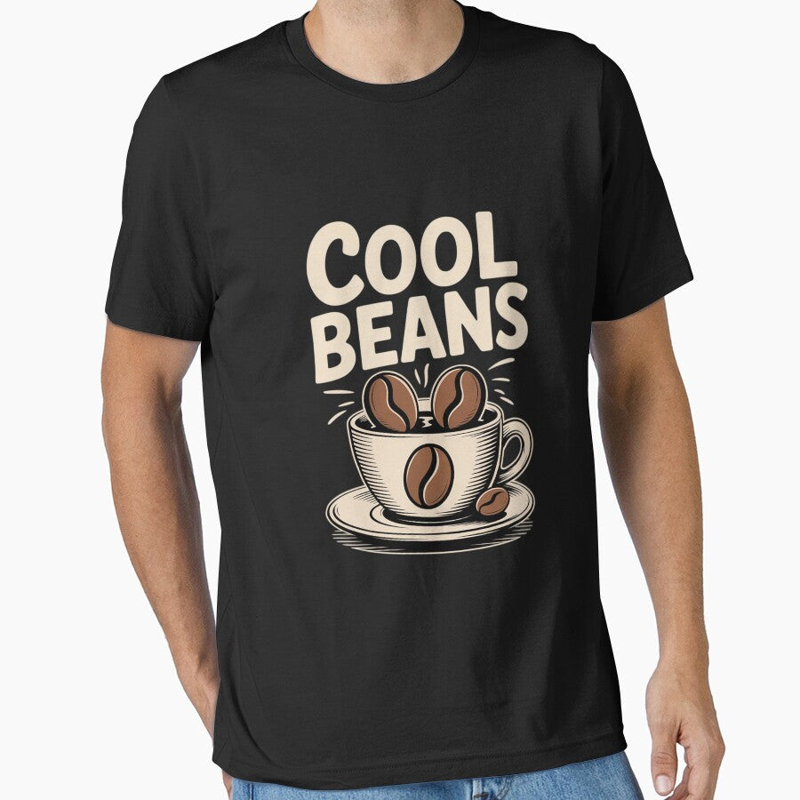 Cool Beans Coffee Caffeine Lover Novelty by joedavila