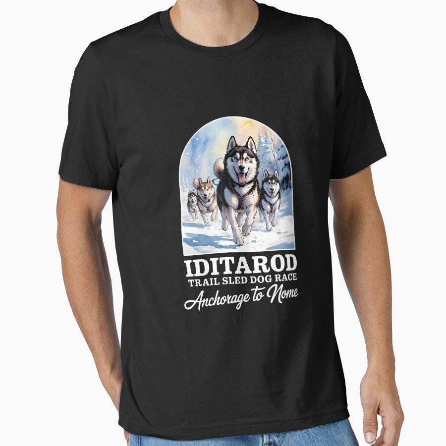 Alaska Dog Iditarod Tril Sled Dò Rage Anchorage To Nome by ValerieRodrigue